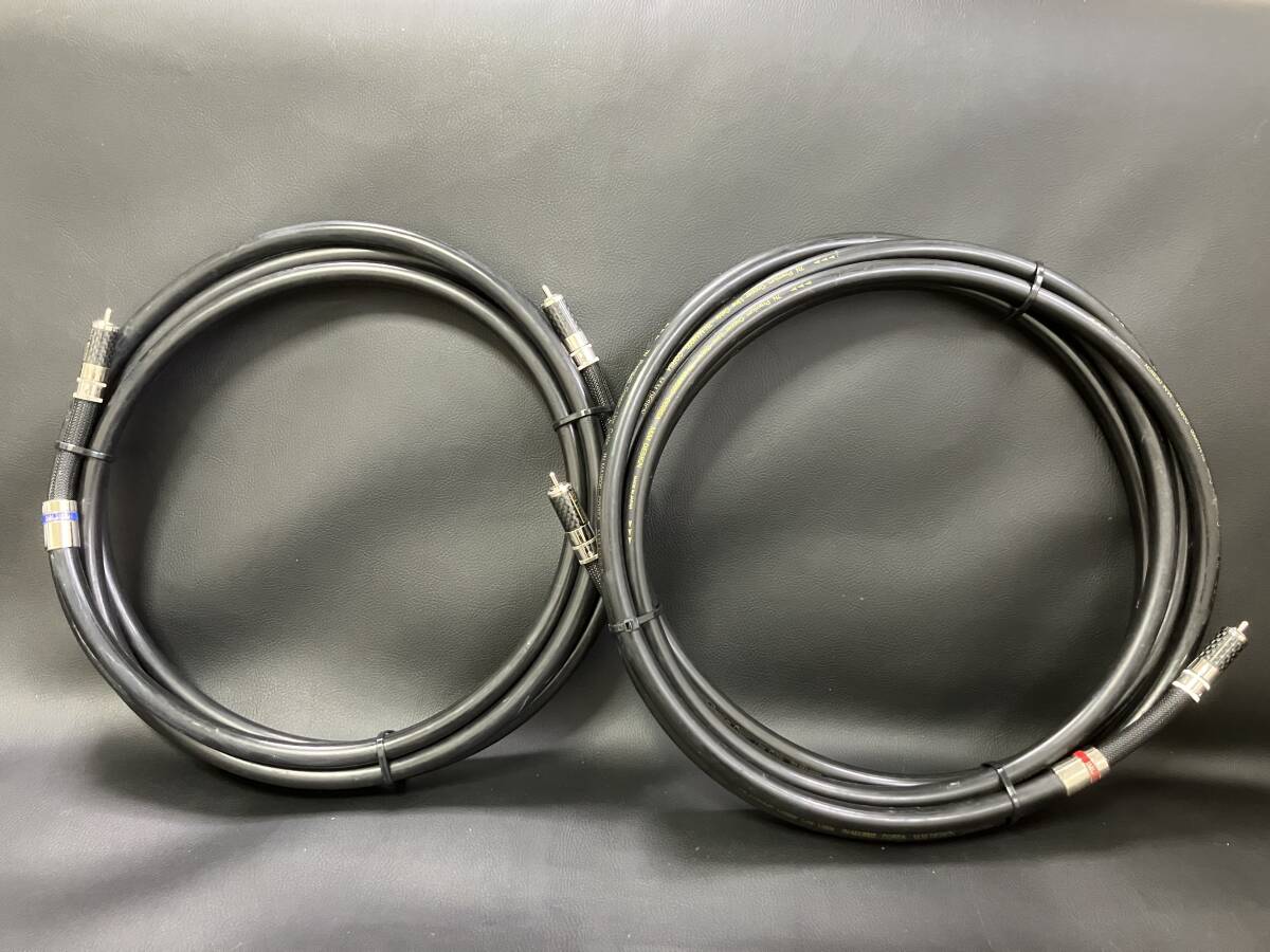 M&M DESIGN RCAケーブル 7N-MA9000 CARSA （4m・ペア）特注品 フラッグシップモデル 純度 99.99998 導体 正規品