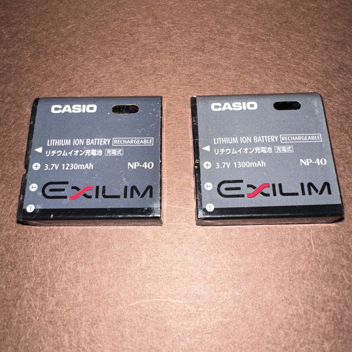 CASIO NP-40 コンデジ EXILIM バッテリー　　
