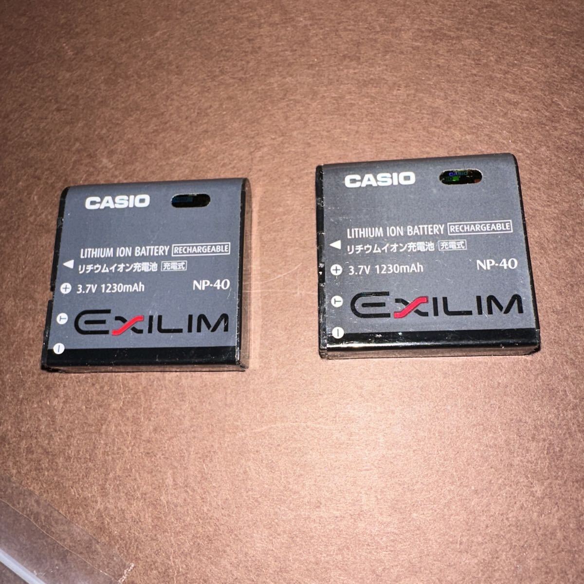 カシオ CASIO EXILIM コンデジ バッテリー NP-40