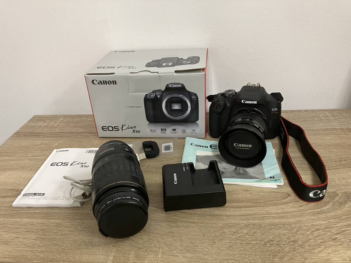 Canon　EOS　Kiss X90　電源○　キャノン