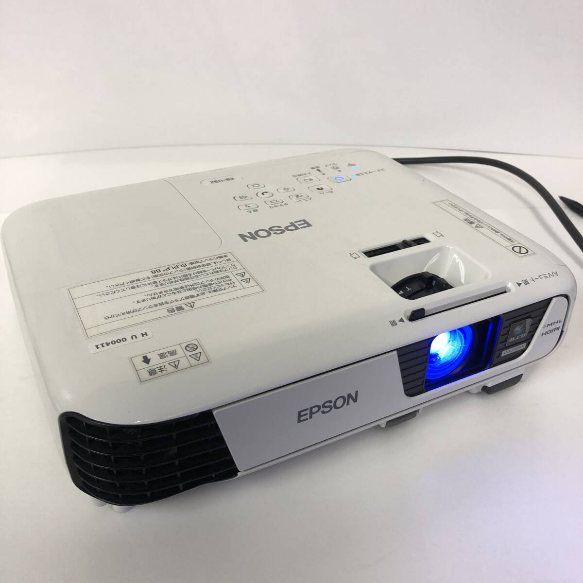【通電OK】EPSON エプソン EB-U32 プロジェクター HDMI対応 ジャンク　#000411（100）