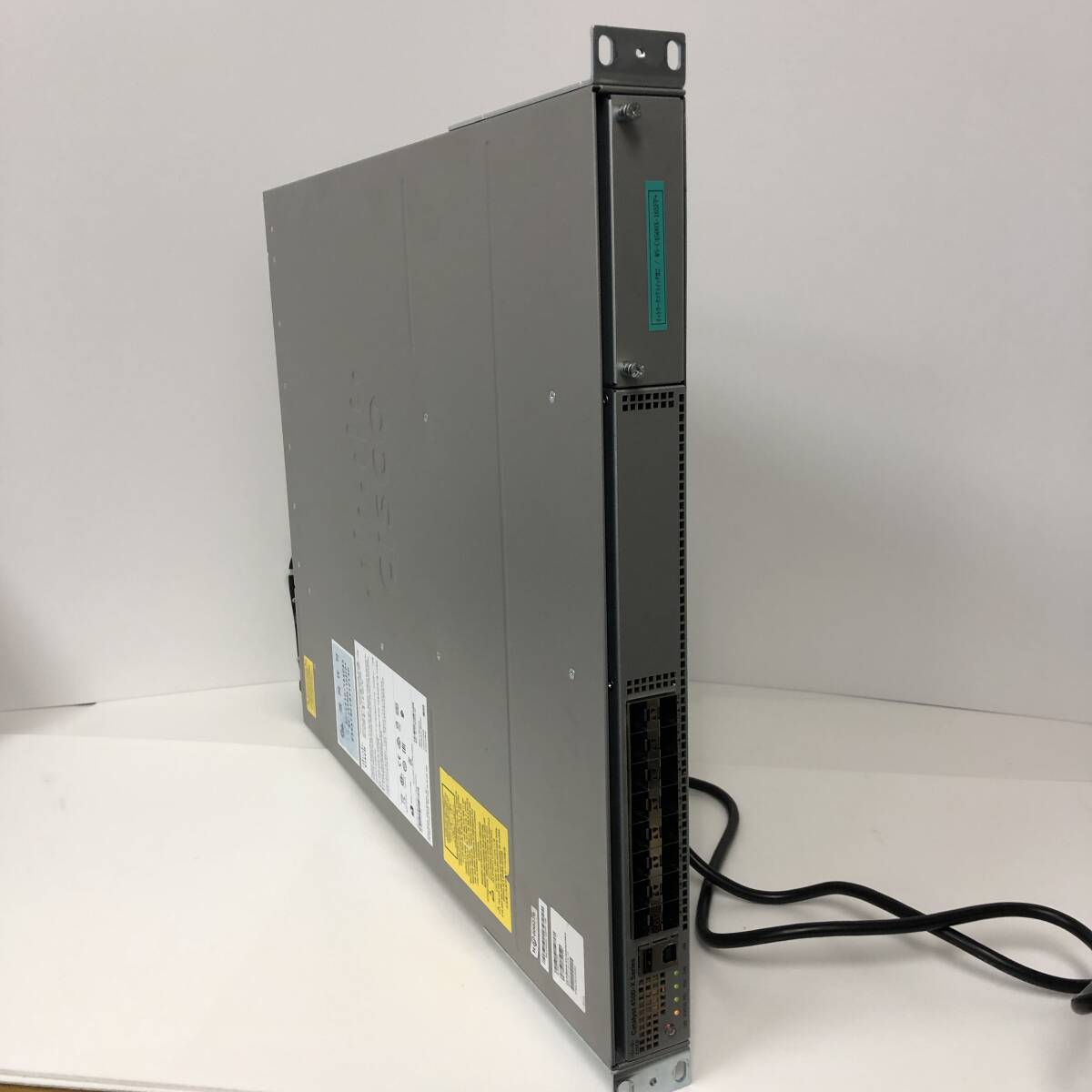 【美品】CISCO シスコ WS-C4500X-16SFP+ Catalyst 4500-Xシリーズ 固定型 10ギガビットイーサネットアグリゲーションスイッチ #000270(140)