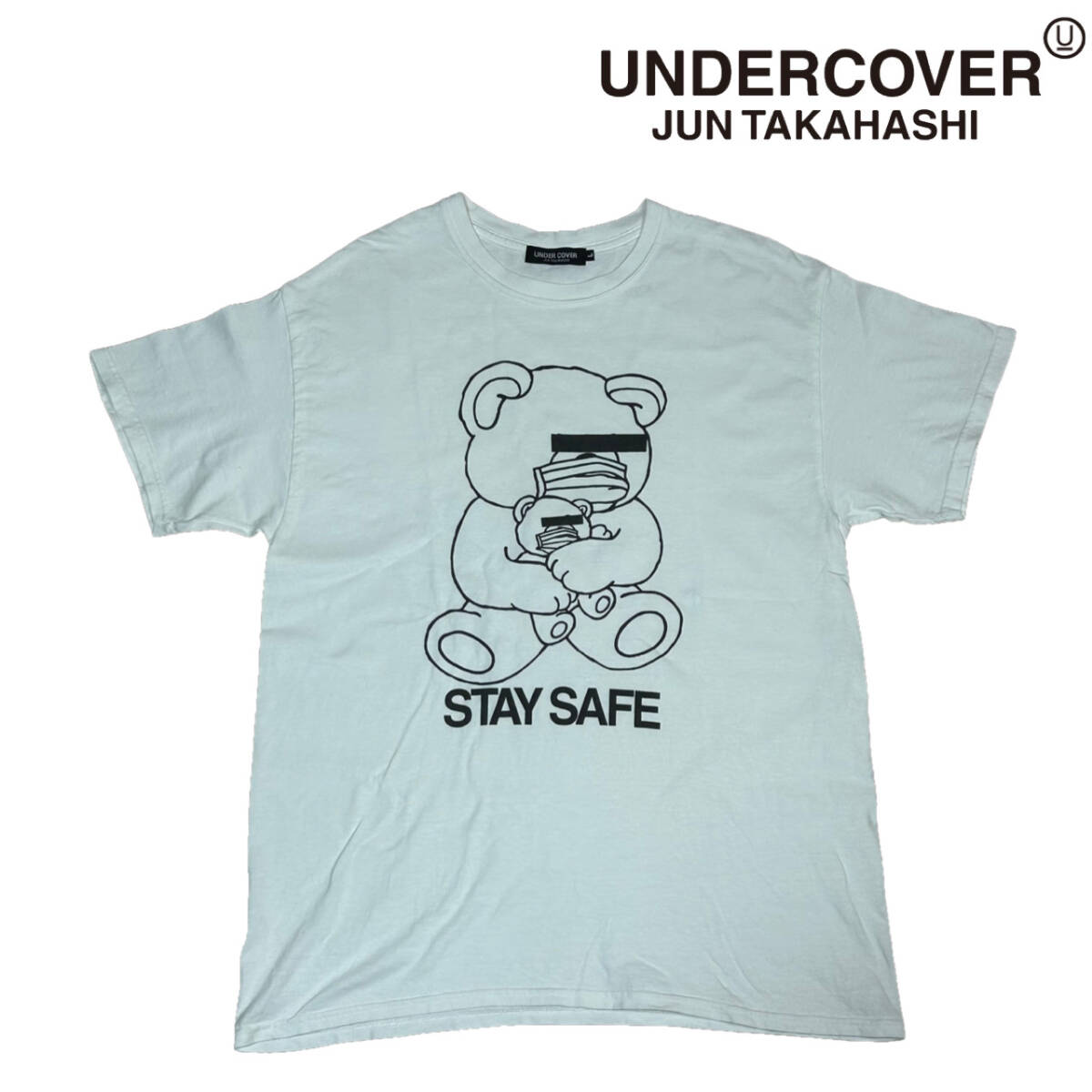 【WEB限定】UNDERCOVER STAY SAFE BEAR TEE サイズL アンダーカバー Tシャツ JUN TAKAHASHI ジュンタカハシ