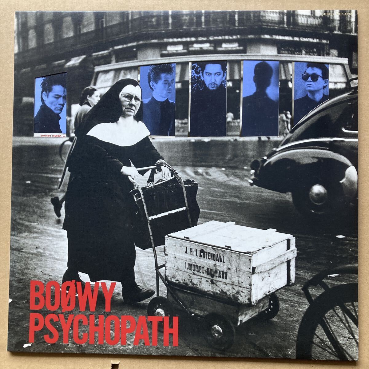 LP 見本盤 BOOWY PSYCHOPATH サイコパス WTP-90500 