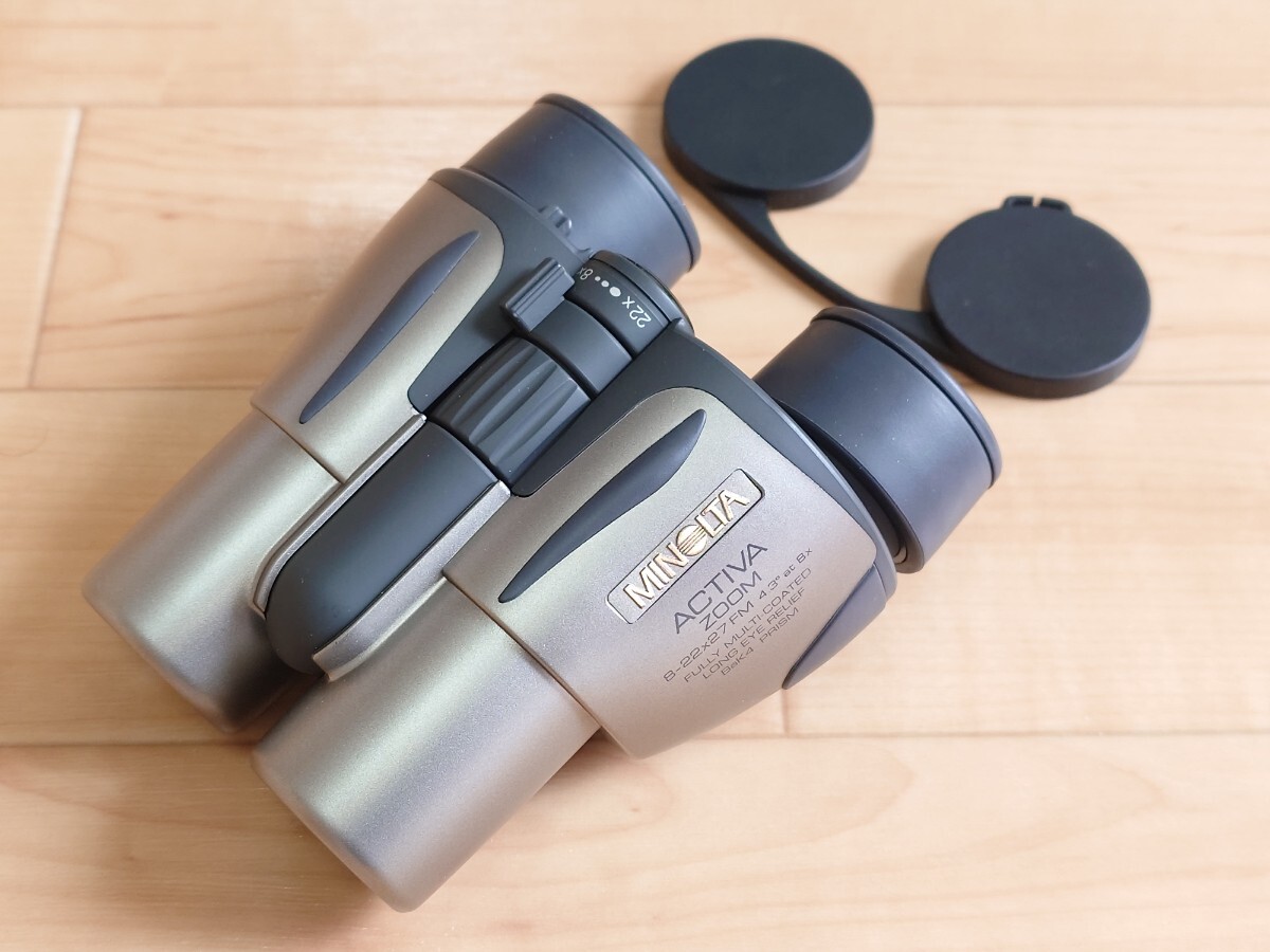 MINOLTA ACTIVA ZOOM 8-22×27 FM ズーム双眼鏡