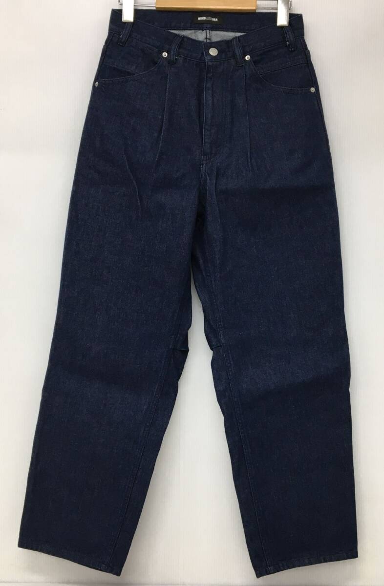 S11-801-133▲【中古/送料無料】WIND AND SEA(ウィンダンシー) One Tuck Denim Pant WDS-O-CLCL-25-Q3-PT-02 デニムパンツ サイズ:S