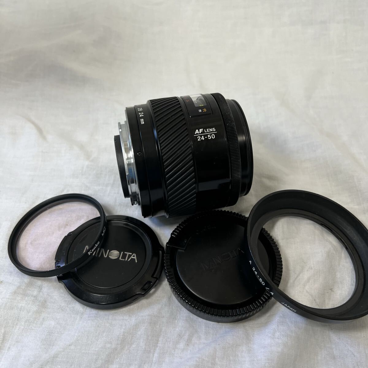 MINOLTA AF 24-50mm F4 フード付 ソニーA ミノルタα マウント