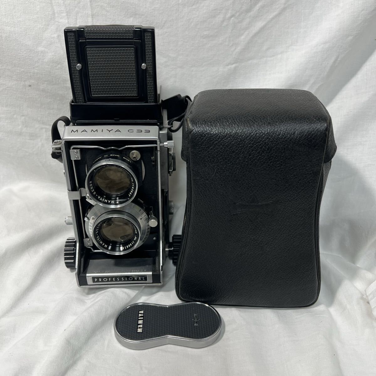 MAMIYA マミヤ C33 PROFESSIONAL 105mm f3.5 ケース付 二眼