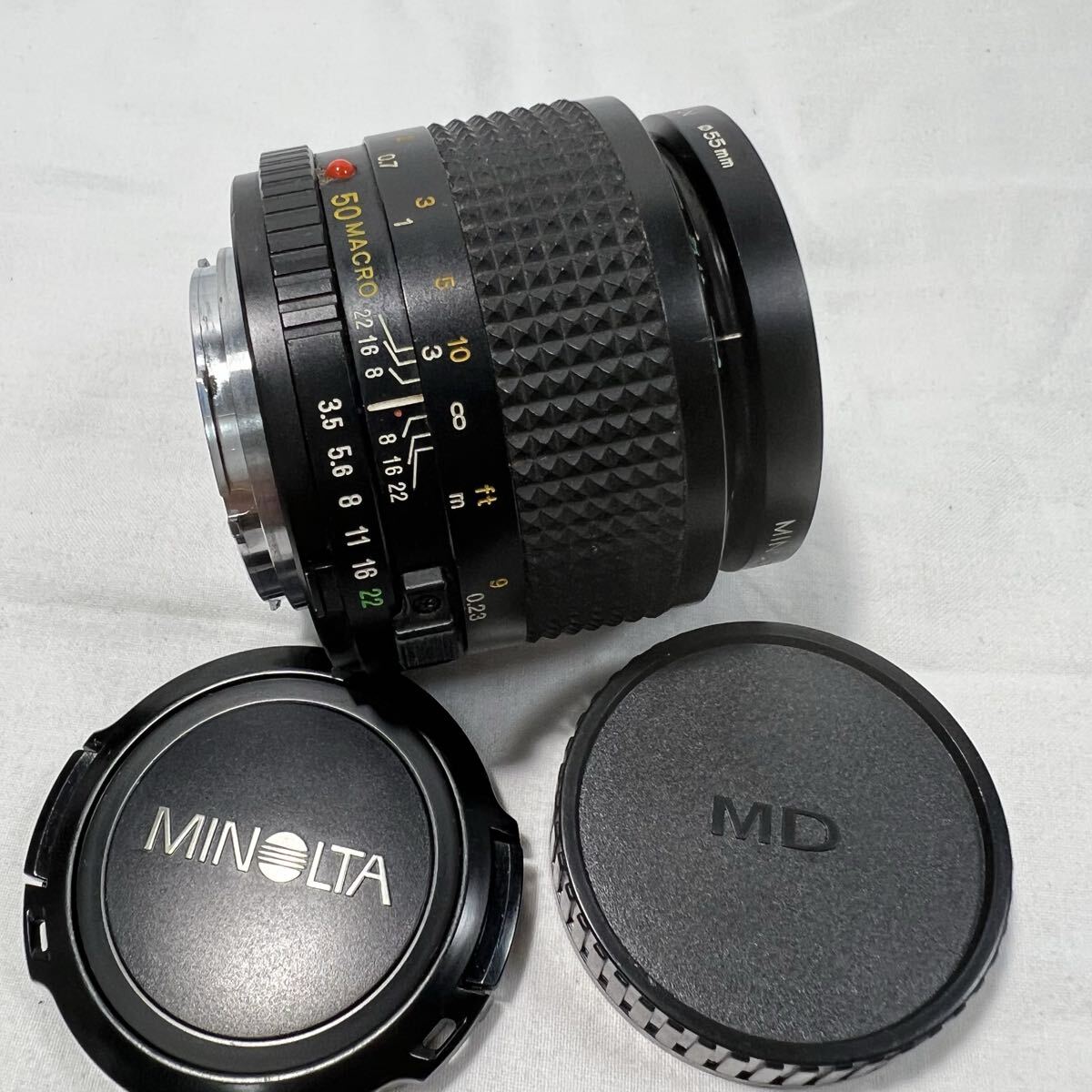 ミノルタ MINOLTA NEW MD 50mm F3.5 マクロ