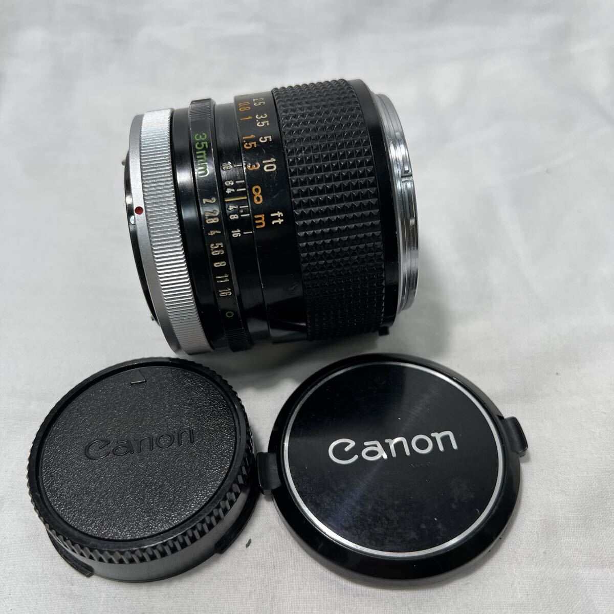 希少 キャノン Canon FD 35mm F2 O マーク 大口径