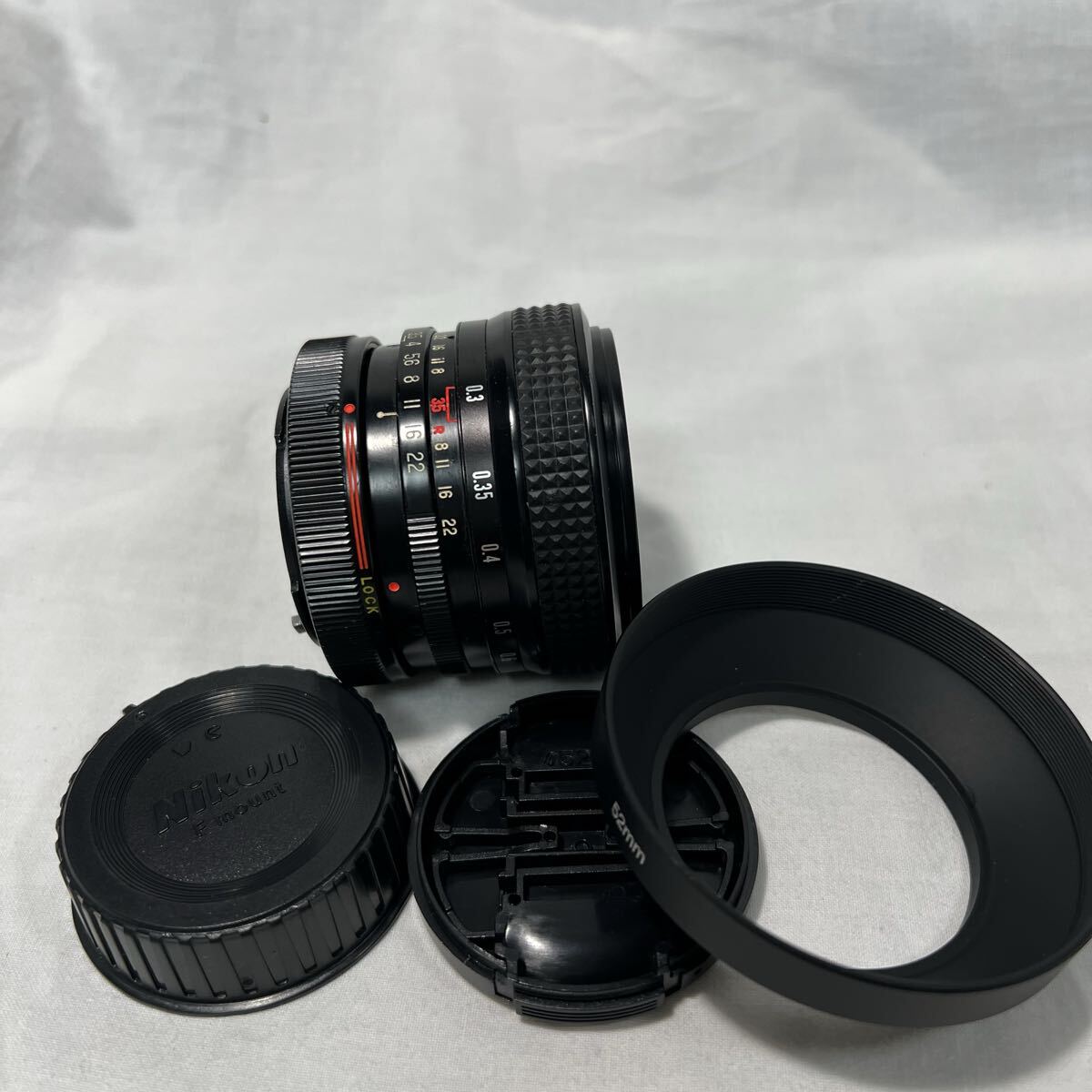 ニコン Ni マウント コムラ W - KOMURA 28mm F3.5 マウント アダプター 取替 レンズ