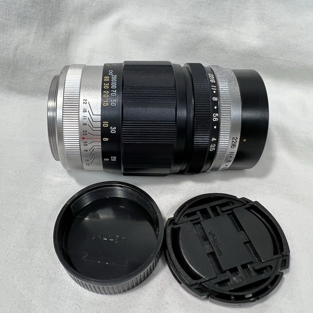 少ない M42 ペンタックス TAKUMAR 135mm F3.5 古いレンズ