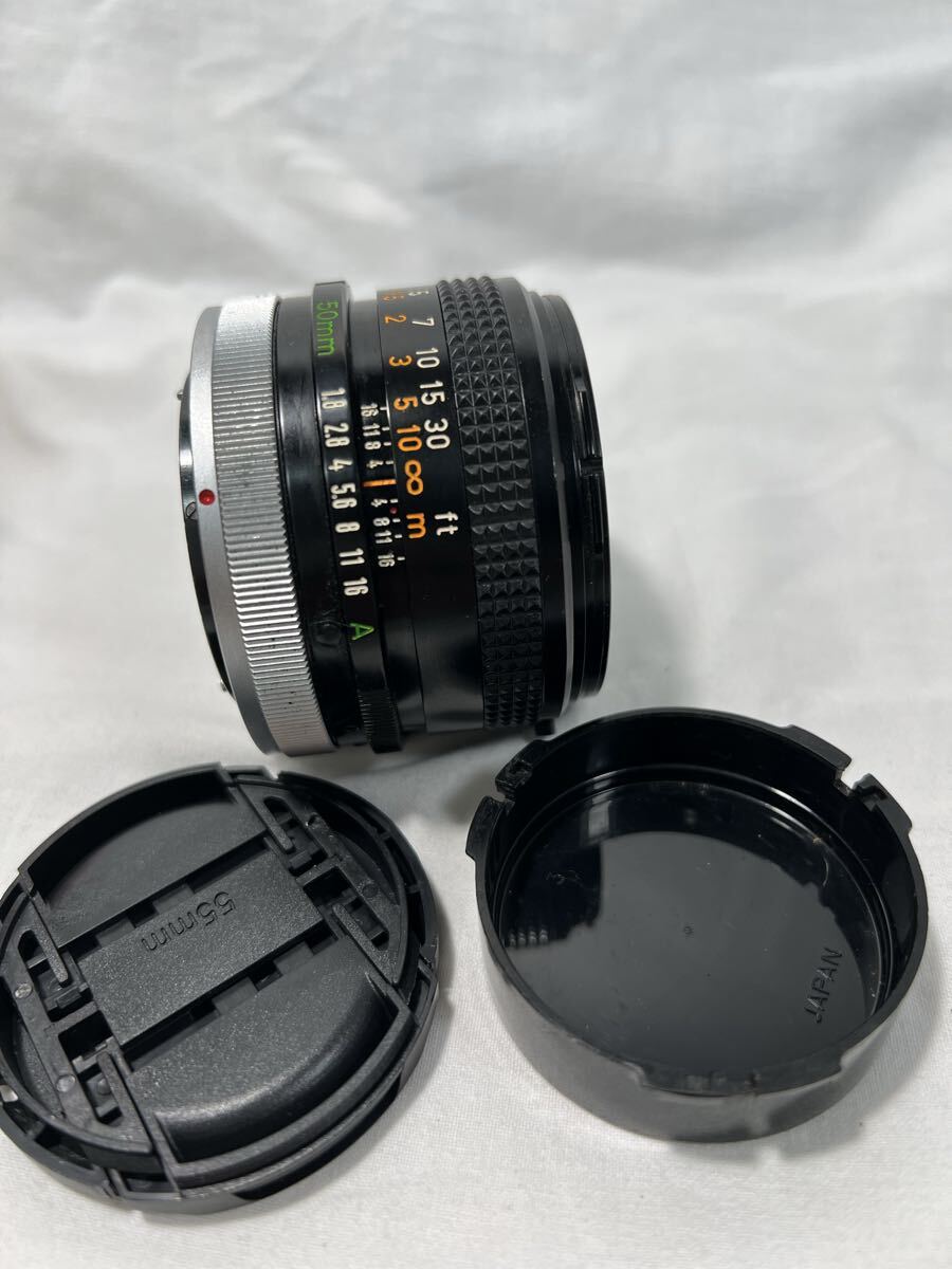 キャノン Canon FD 50mm F1.8 S.C.
