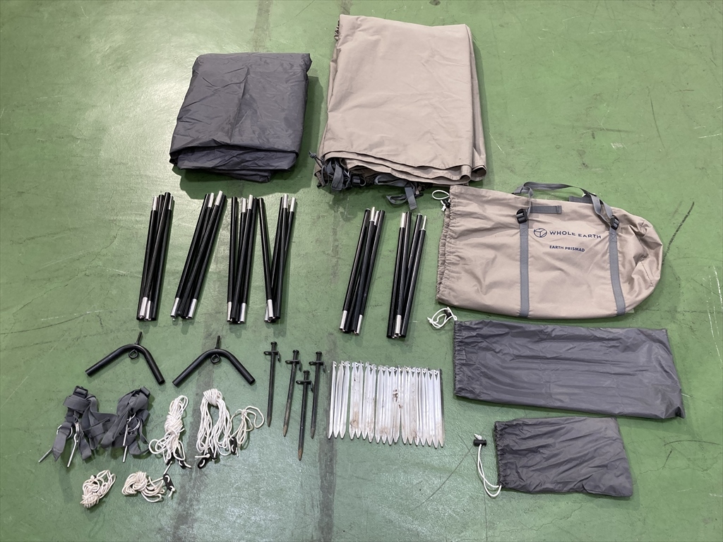 下松)WHOLE EARTH ホールアース テント EARTH PRISMAD アースプリマッド パップテント ソロキャンプ ◆★J260114R05A PA14A