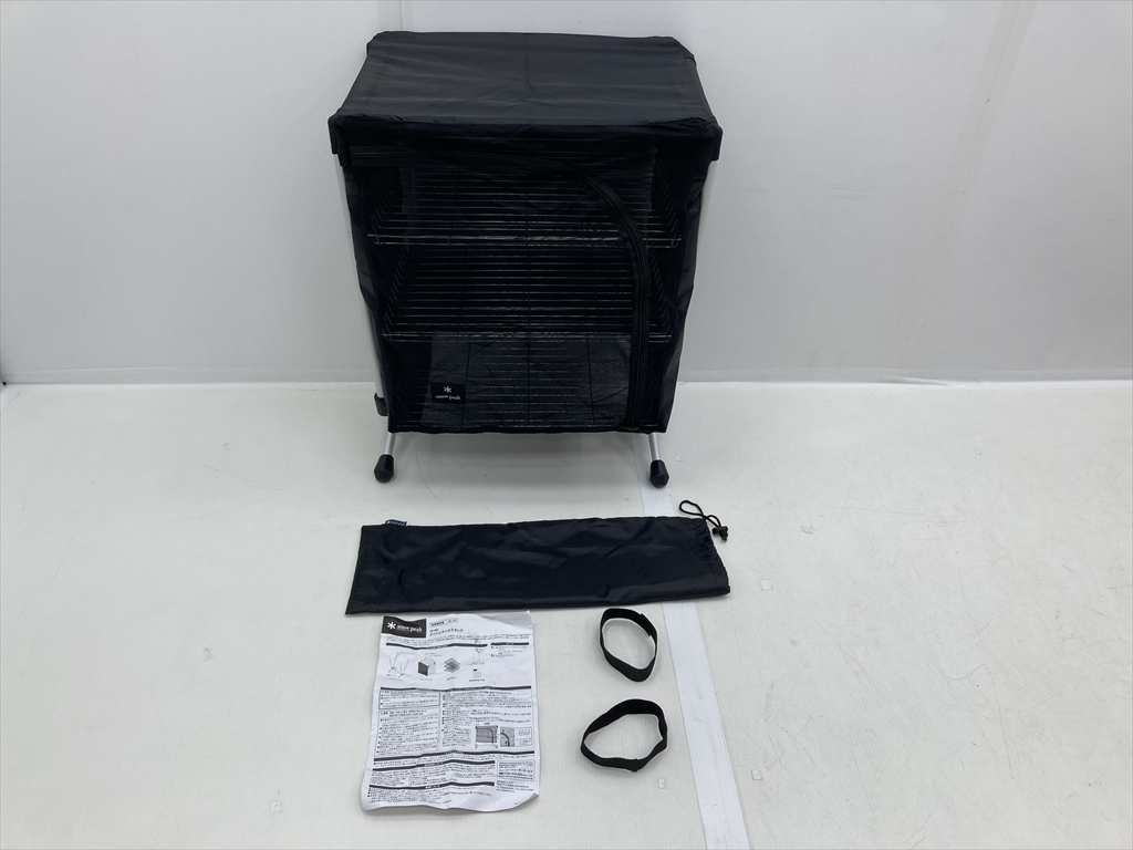 下松)snow peak スノーピーク メッシュラックスタンド CK-055 折り畳みラック 収納棚 アウトドア キャンプ ◆★J260312R06A PC12A