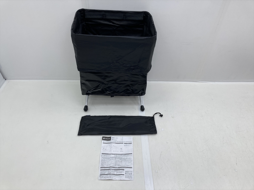下松)snow peak スノーピーク ガビングスタンド DB-030 ゴミ箱 ダストボックス アウトドア キャンプ ◆★J260312R07A PC12A