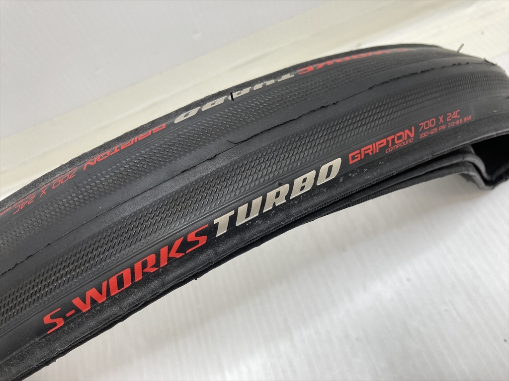 下松)SPECIALIZED スペシャライズド タイヤ S-WORKS TURBO GRIPTON 700×24C ターボ ロードバイク ◆★B260316R03A PC16A