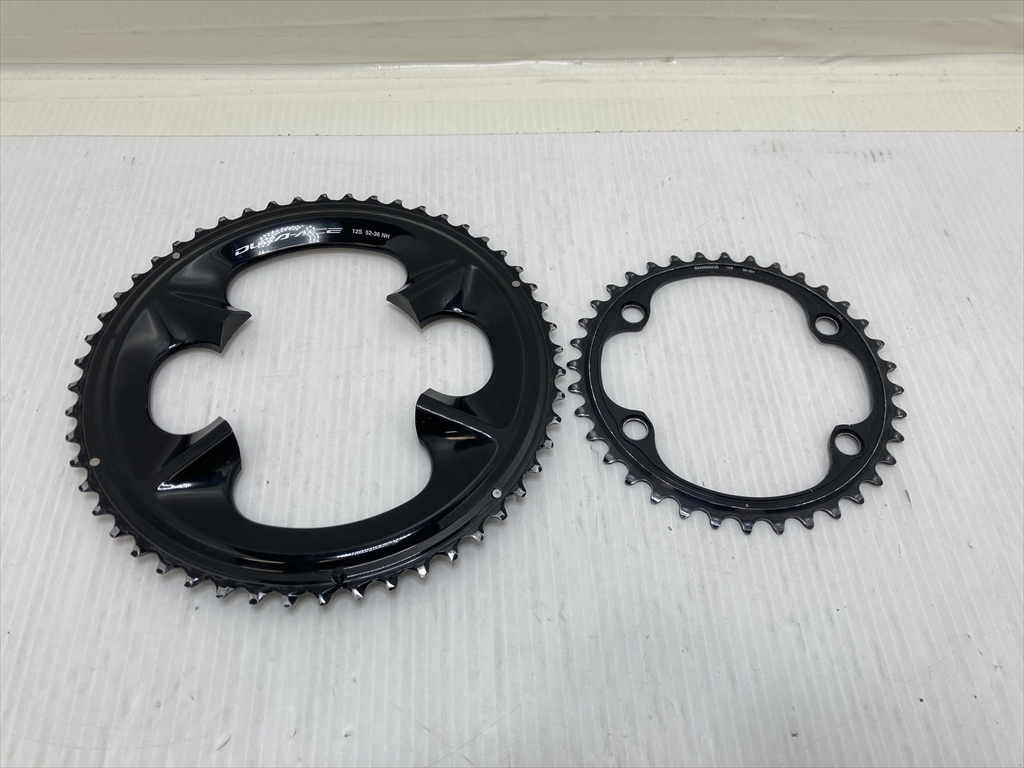 下松)SHIMANO シマノ チェーンリング DURA-ACE デュラエース 12S 52-36T 自転車パーツ ◆★B260318R06A PC18A