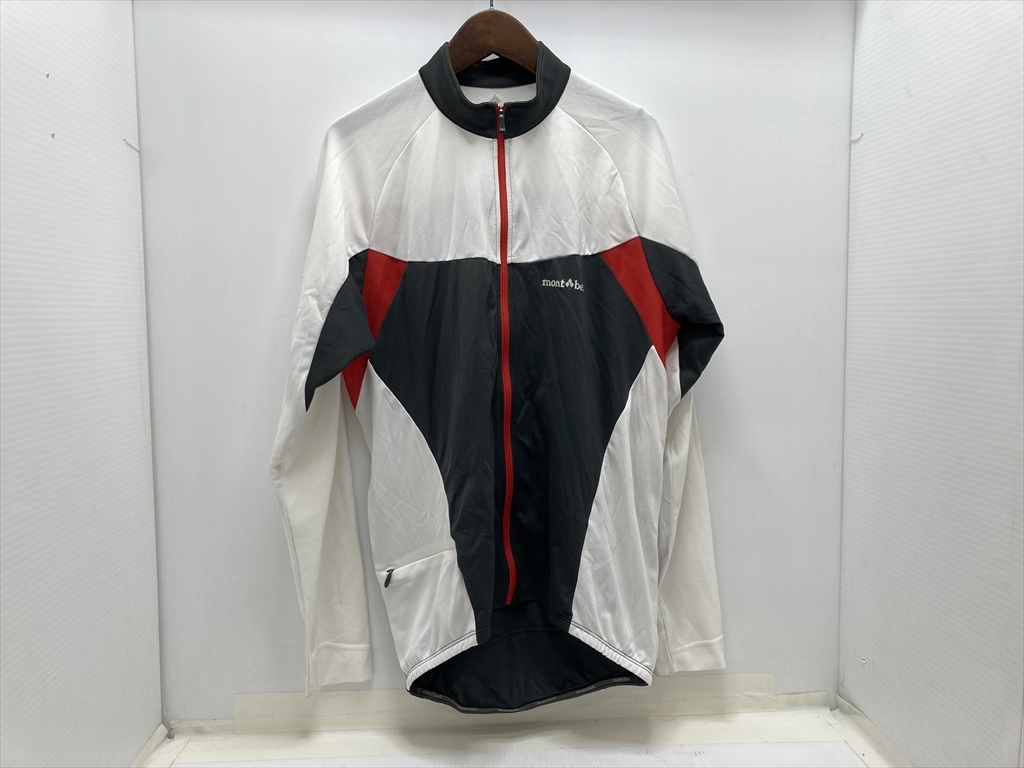 下松)mont-bell モンベル サイクルジャージ サイクール ロングスリーブジップシャツ Men's Lサイズ 1130471 ◆★B260318R07A PC18A