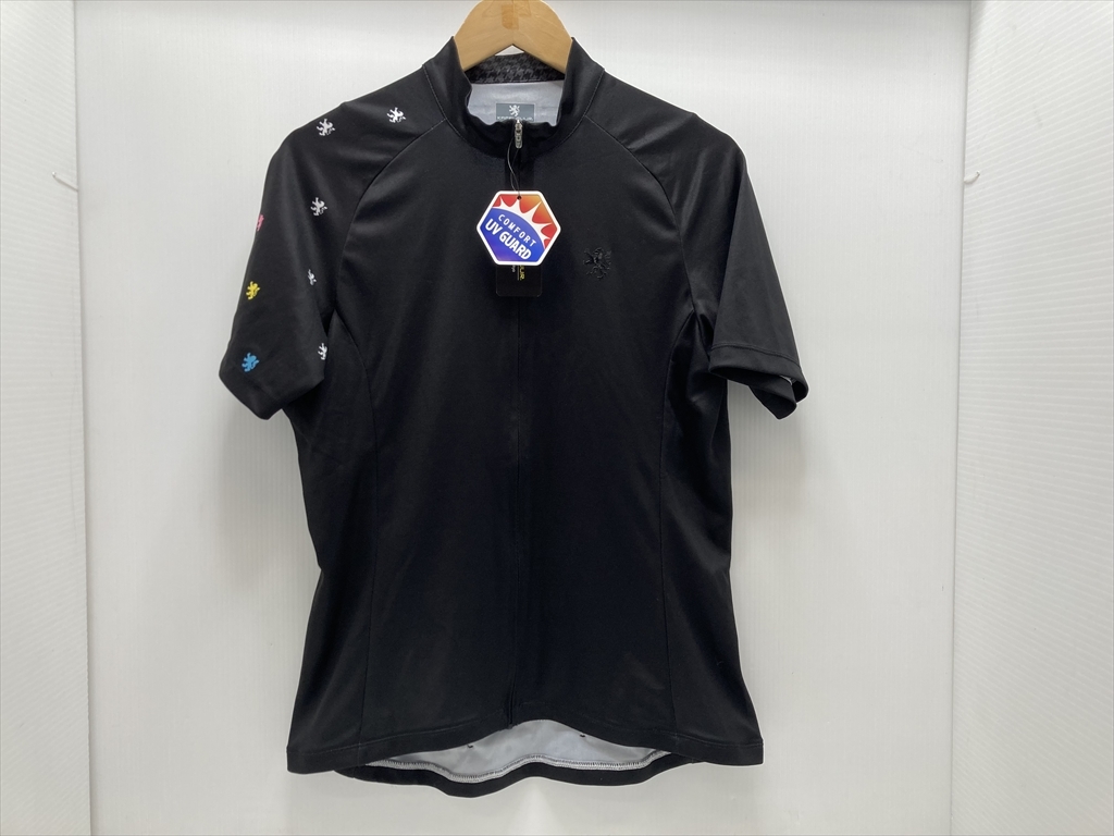 下松)KAPELMUUR カペルミュール サイクルジャージ レディース半袖ジャージ ライオンドット ブラック 42 ◆★B260318R08A PC18A