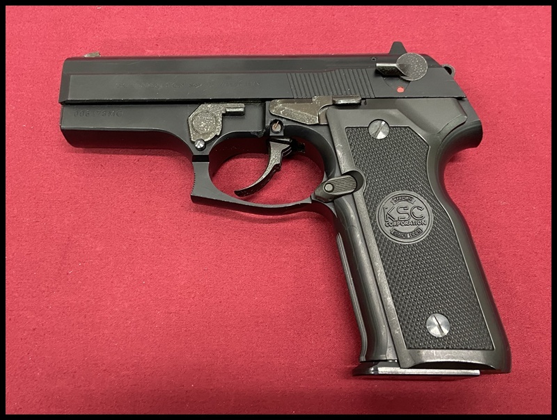 カメ) 【難あり要OH/現状品】KSC ガスガン M8000 クーガーF ガスブローバック 動作確認済