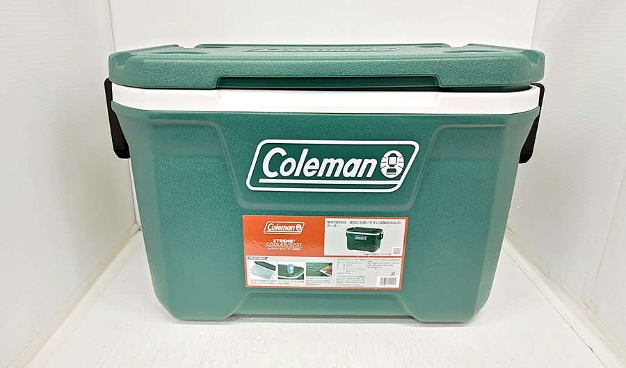 下松)Coleman コールマン エクストリームクーラー 52QT エバーグリーン 49L アウトドア キャンプ ▲★J260303N03A PC03B