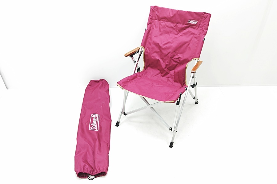 下松)Coleman コールマン イージーリラックスチェア ワイン 折り畳みチェア アウトドア キャンプ ▲★J260305N03A PC05B