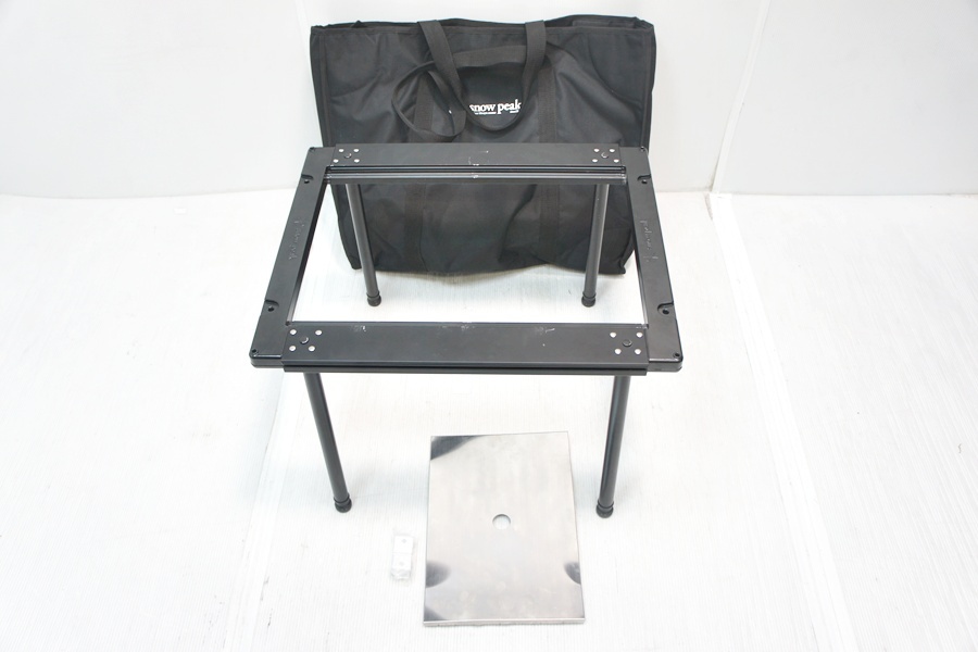 福岡)snow peak スノーピーク IGTショート ロースタイルセット ブラック 雪峰祭 2022春 バッグ付き F260306j6 PC06C