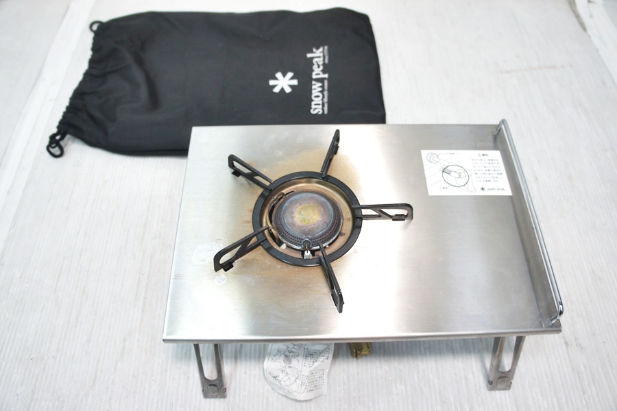 福岡)snow peak スノーピーク GS-400 ギガパワープレートバーナー 2017年製 F260321j1 PC21C