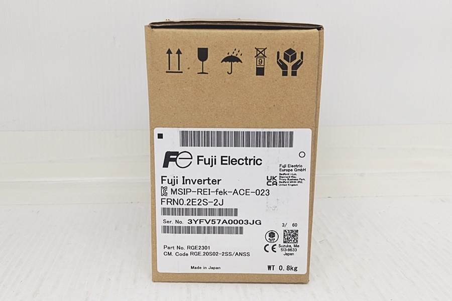 下松)未使用 保管品 富士電機 インバータ FRENIC-Ace FRN0.2E2S-2J ▲★K260321N05B PC21C