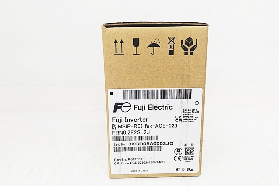 下松)未使用 保管品 富士電機 インバータ FRENIC-Ace FRN0.2E2S-2J ▲★K260321N06B PC21B