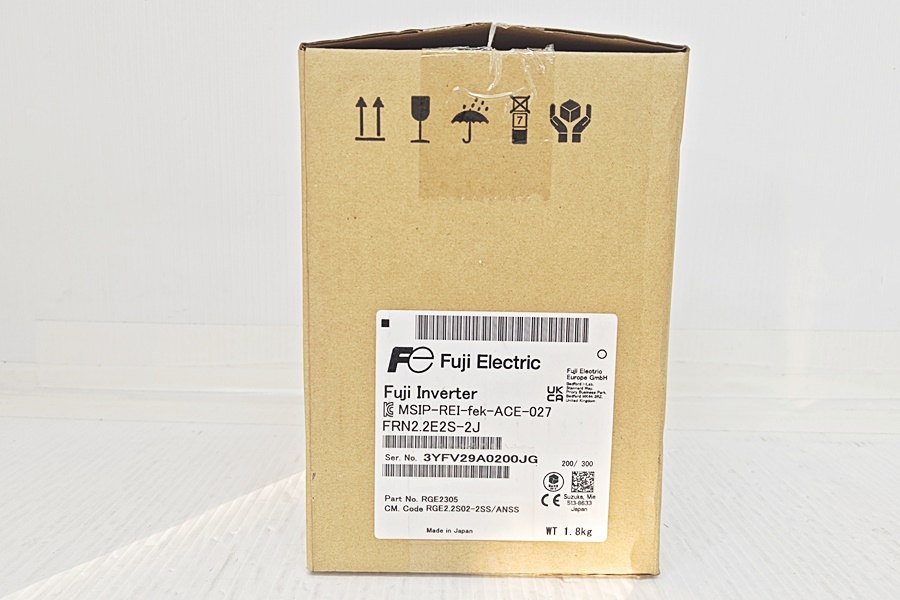 下松)未使用 保管品 富士電機 インバータ FRENIC-Ace FRN2.2E2S-2J ▲★K260321N08B NC21C