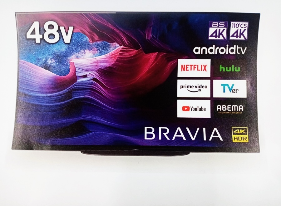 下松)SONY ソニー 有機ELテレビ 液晶テレビ BRAVIA ビエラ A9S KJ-48A9S ４K 2020年【ドット抜けあり】 ◆N2603044 PC12A