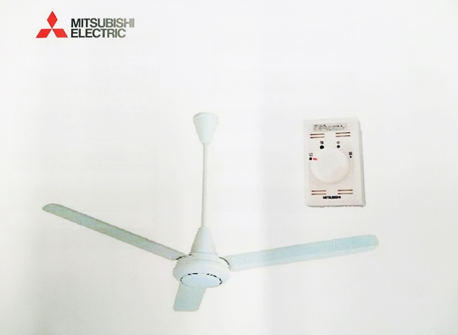下松)【未開封】MITSUBISHI 三菱電機 C140-YB 天井扇 140cm 羽根 ホワイト ◆N2603081 PC23A