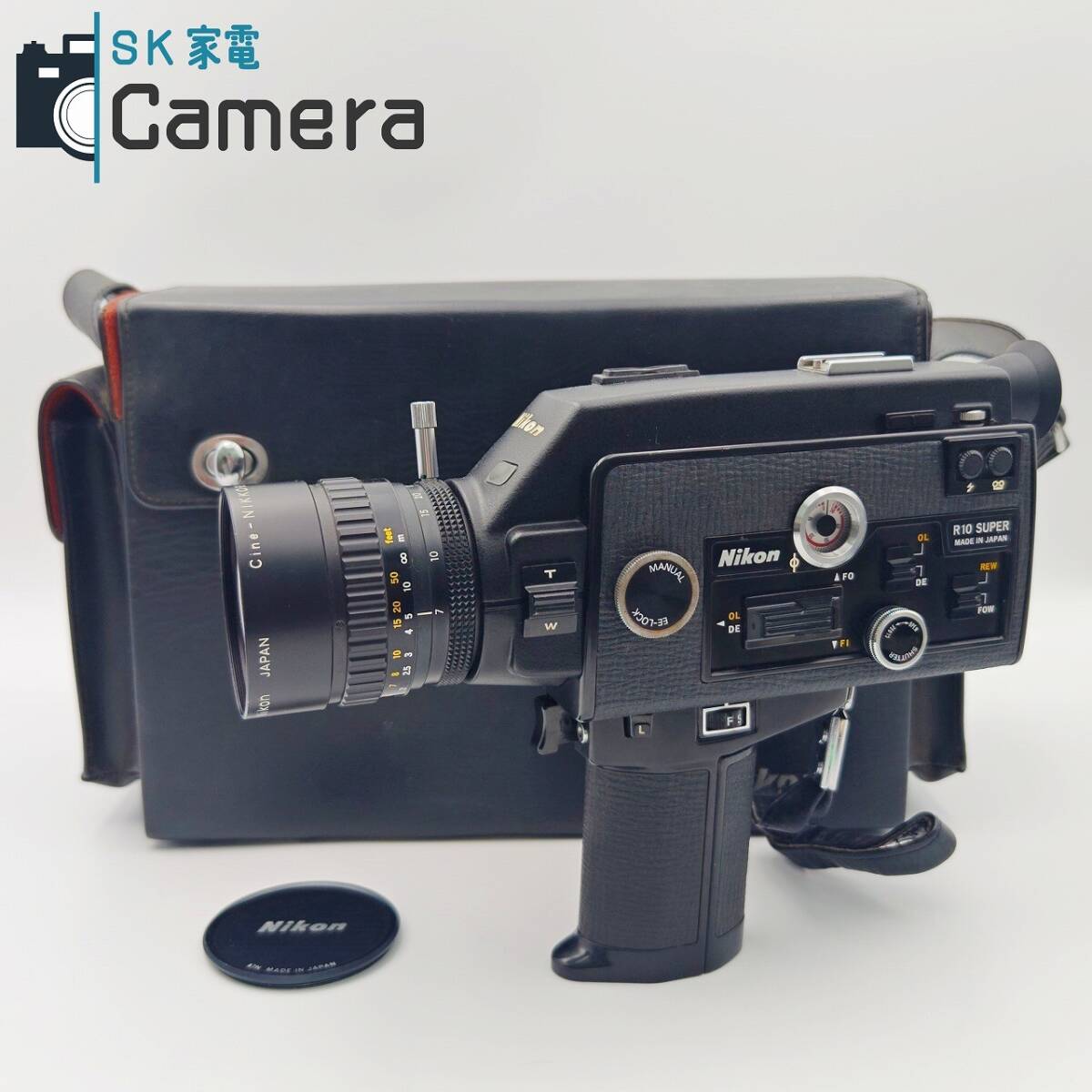 【中古】 NIKON R10 SUPER Cine-NIKKOR Zoom C Macro 1:1.4 f=7-70mm 通電のみ確認 訳あり