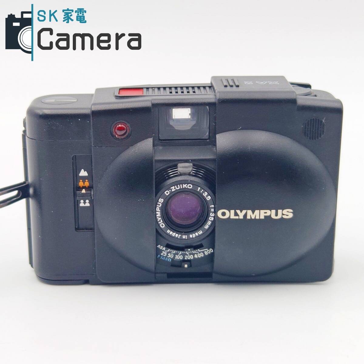 【中古】 OLYMPUS XA2 D.ZUIKO 35ｍｍ F3.5 動作品 オリンパス