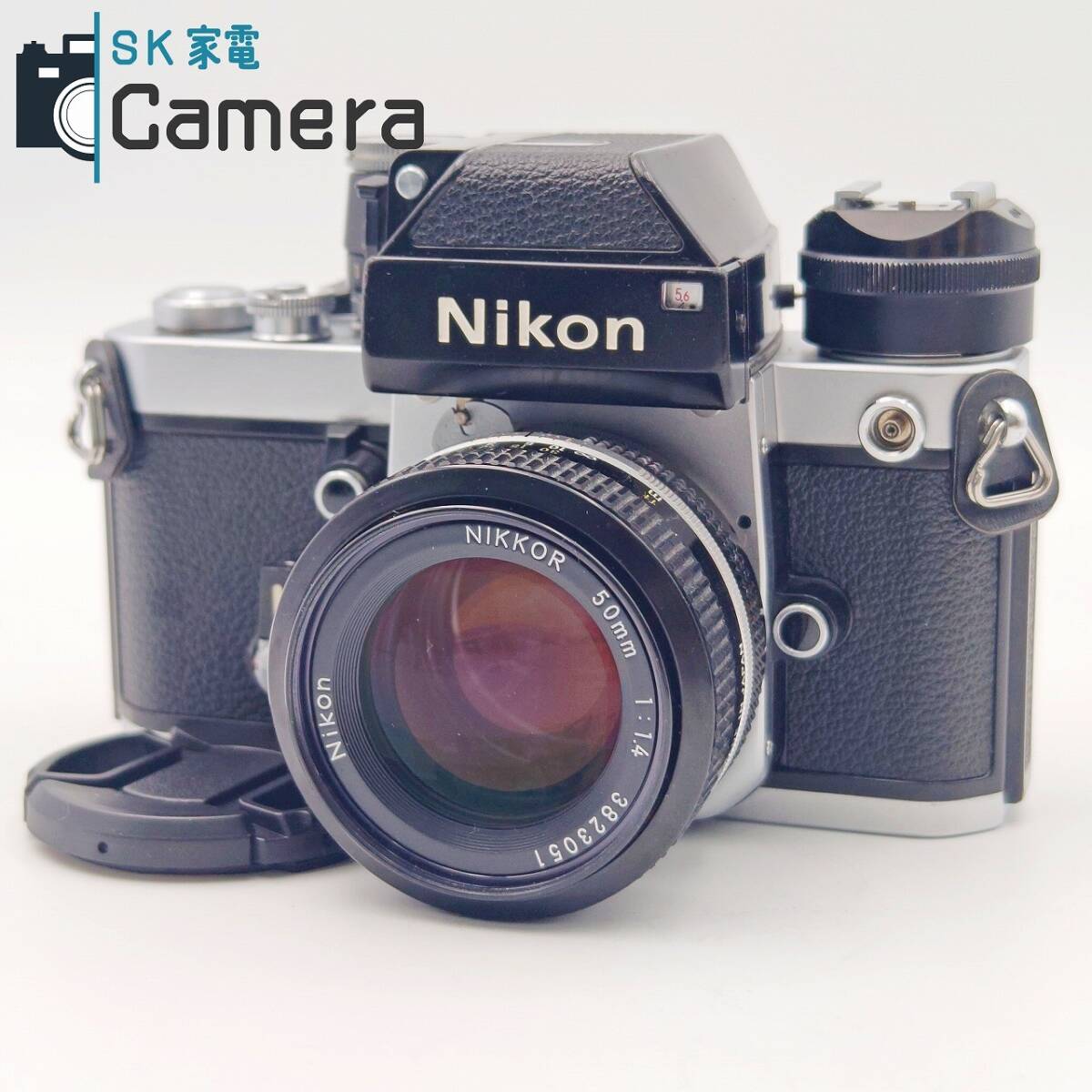 【中古】 Nikon F2 フォトミック DP-1 NEW NIKKOR 50ｍｍ F1.4 非AI シャッター 露出 動作