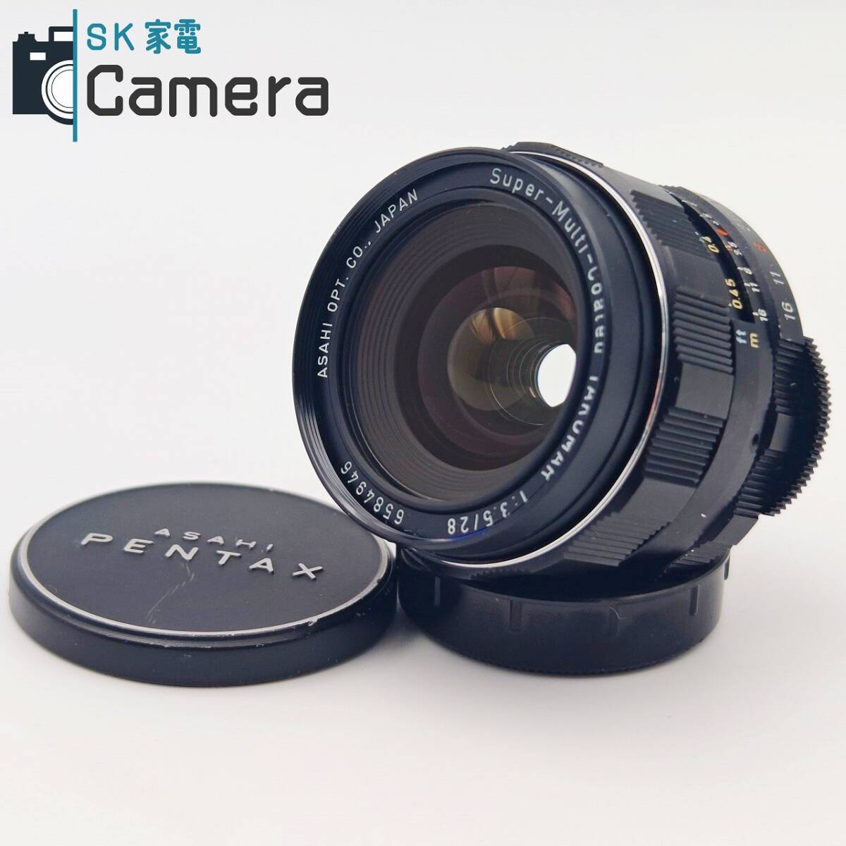 【中古】 PENTAX Super-Multi-Coated TAKUMAR 28ｍｍ F3.5 M42 ペンタックス タクマー 絞り粘り