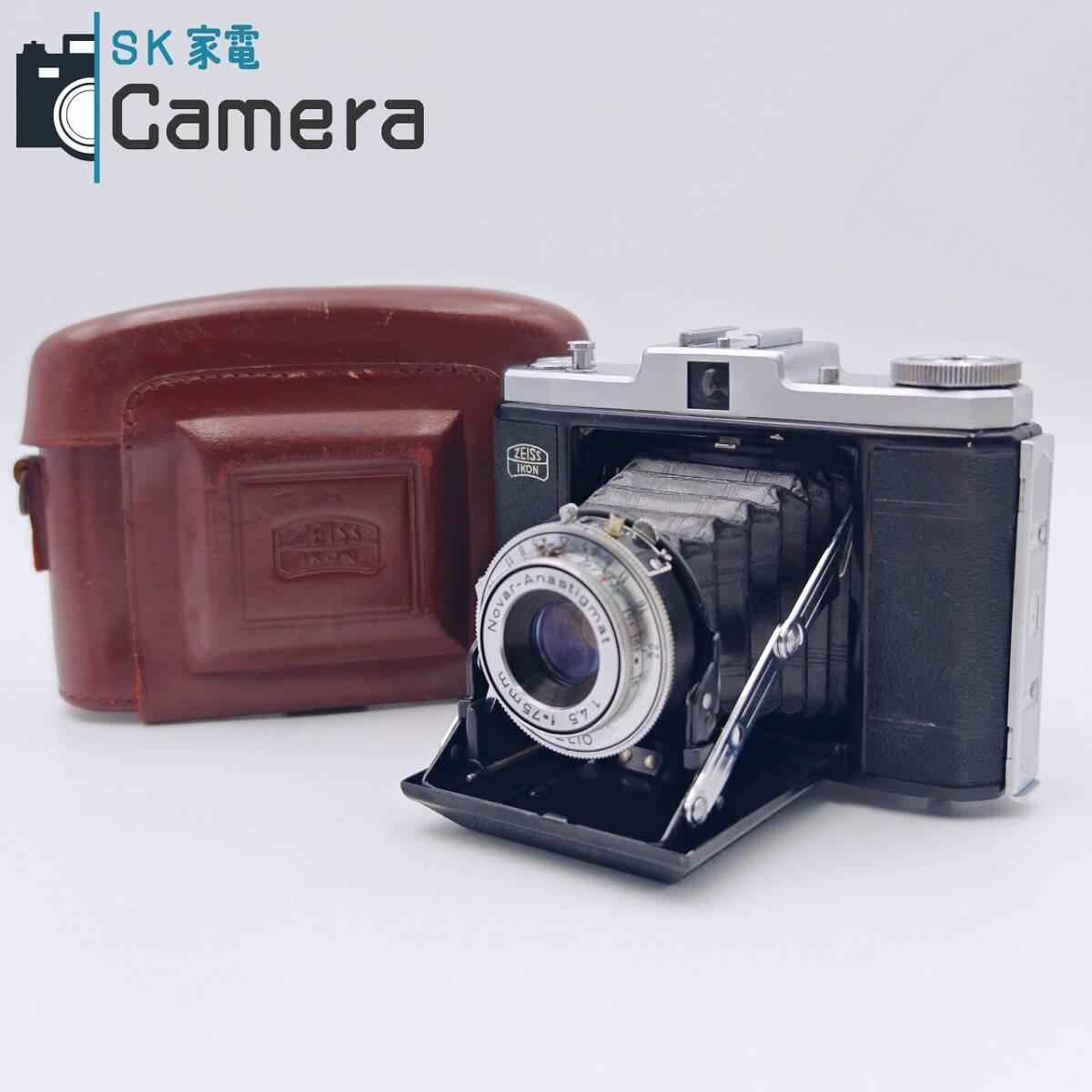 【中古】 ZEISS IKON NETTAR 518/16 Novar-Anastigmat 75ｍｍ F4.5 ツァイスイコン ネッター