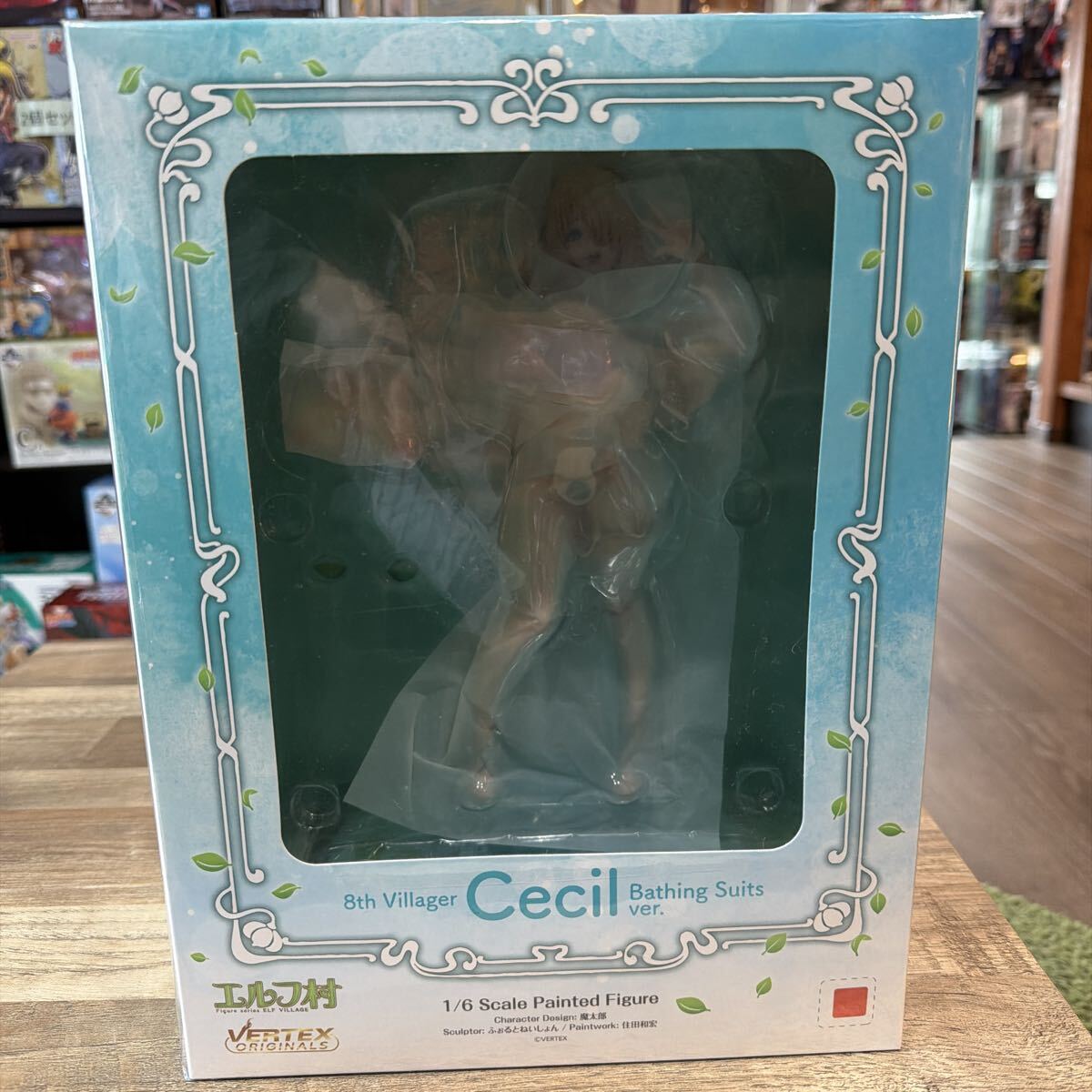 ◯未開封 ヴェルテクス・オリジナルズ エルフ村 第8村人 セシル 沐浴着ver. 1/6 完成品フィギュア 2F販売所