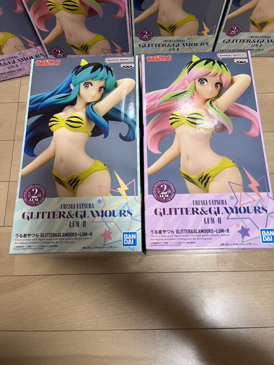 数8セットあり ◯未開封 うる星やつら ラムちゃん GLITTER&GLAMOURS LUM Ⅱ Aカラー Bカラー 2種セット フィギュア ラム 倉庫5 3F7セット