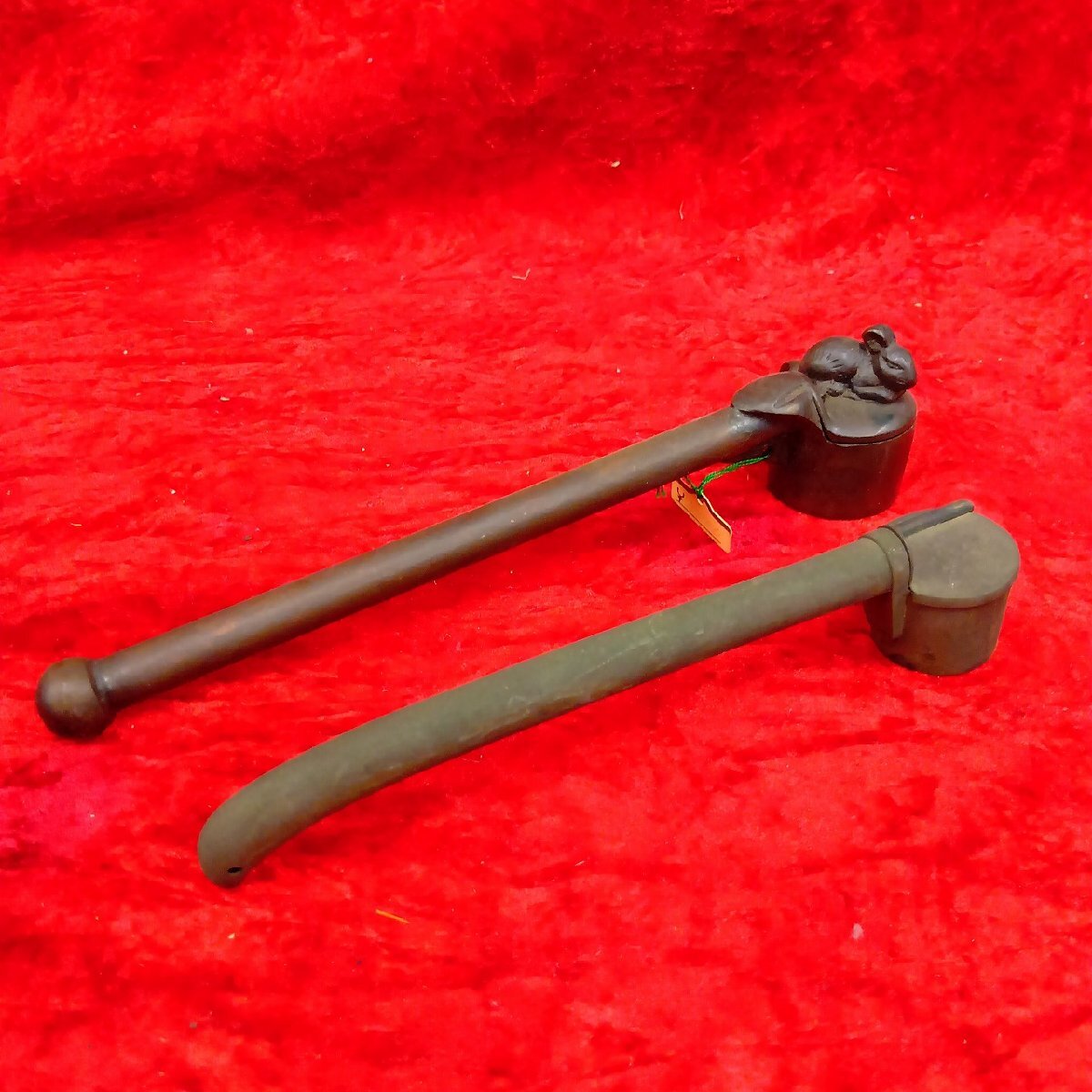 03-20-A38 ▲W【送料無料】古民具 矢立 文具 古道具 アンティーク 骨董品 コレクション　中古