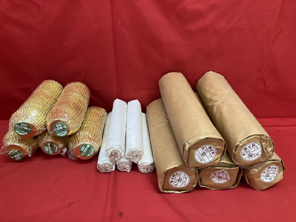 03-09-205 ★AU【送料無料】アルミカップ ホイルケース 7F-1 No.3 No.60 15 40点 合紙なし 業務用 製菓 調理 弁当 など 行事 未使用 保管品