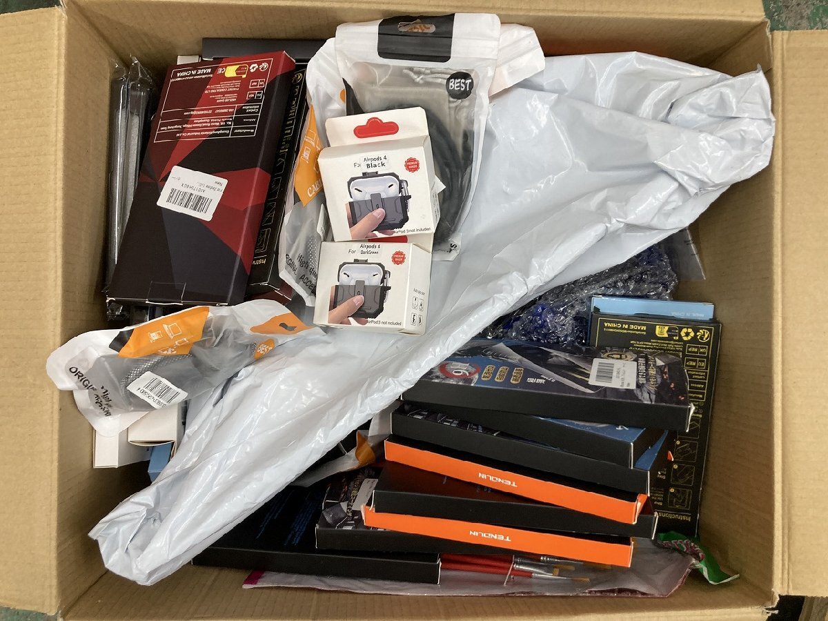 03-05-112 ★AH【送料無料】 スマホアクセサリー ケース フィルター AirPodsケース 雑貨 など 大量 まとめ売り 未使用品