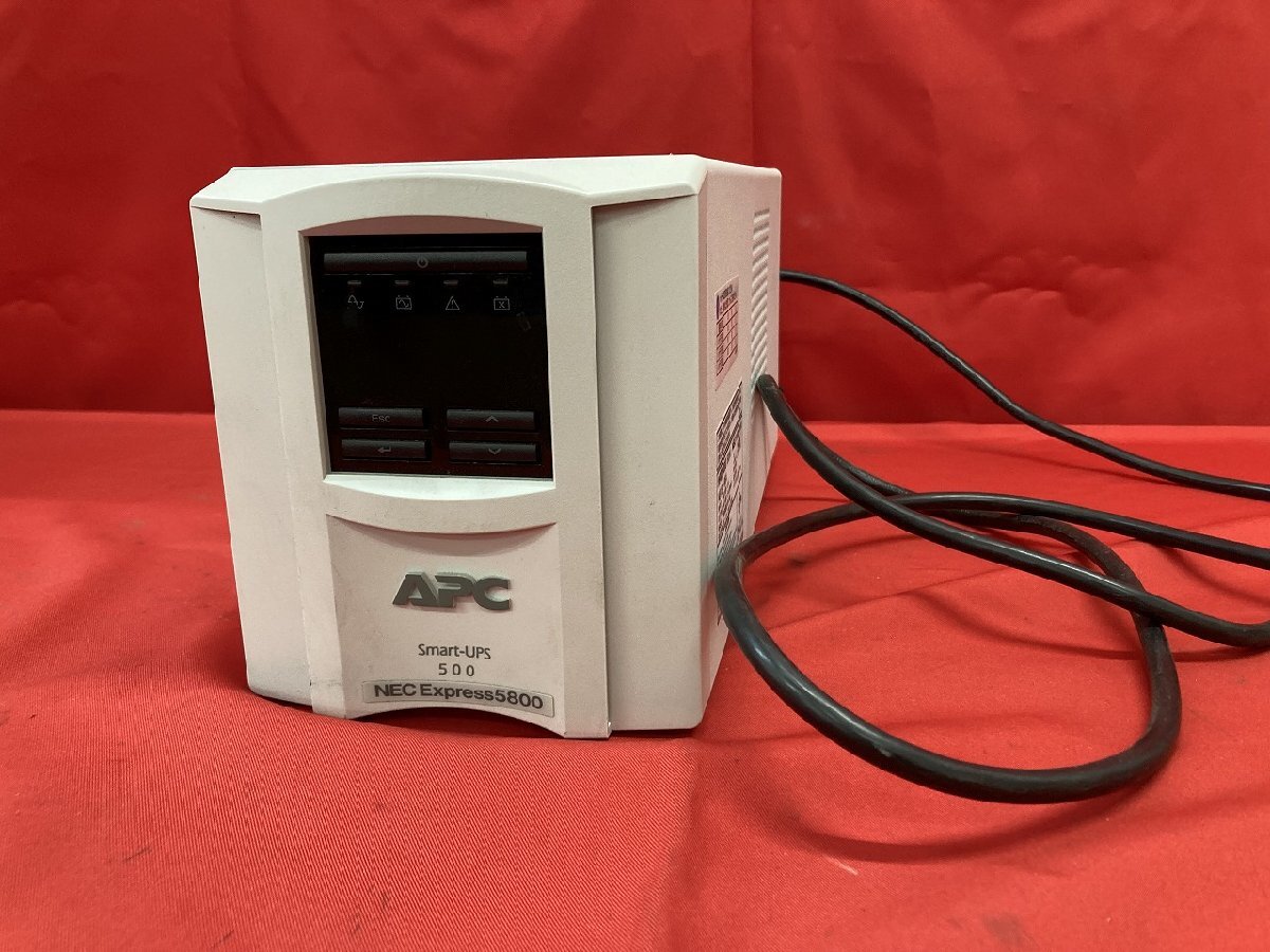 03-19-401 ★BR【送料無料】NEC APC Smart-UPS 500 N8180-68A 無停電電源装置 装置 PC周辺 など 通電確認済 中古品