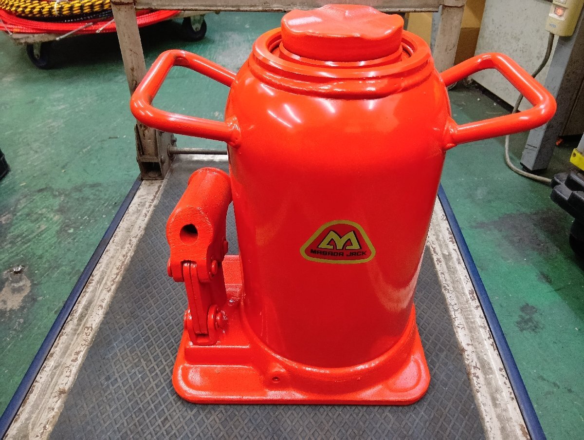 引-4118 ♪AB【大阪 引取限定】工具 工業用 業務用 マサダ MASADA JACK 重荷重用 油圧ジャッキ MH-50Y 50トン ジャッキ 保管品