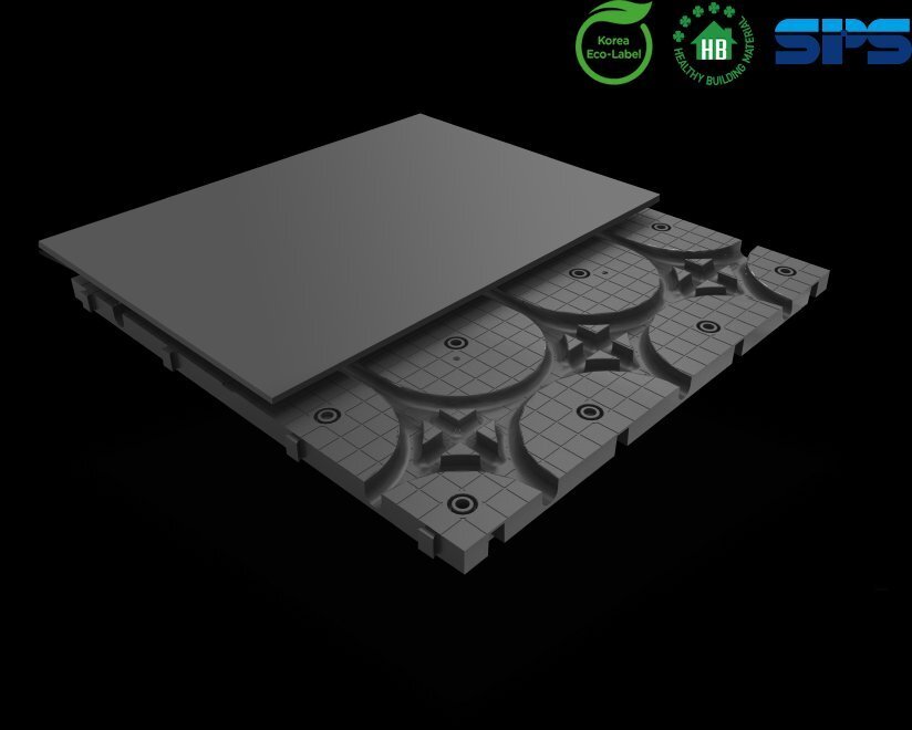 HO-MA-001 ★BG【送料無料】 温水式床暖房 ホヤオンドル 拡張パネル 6枚 1.5㎡分 建築材料 建築資材 ヒーティングパネル 500×500×26㎜