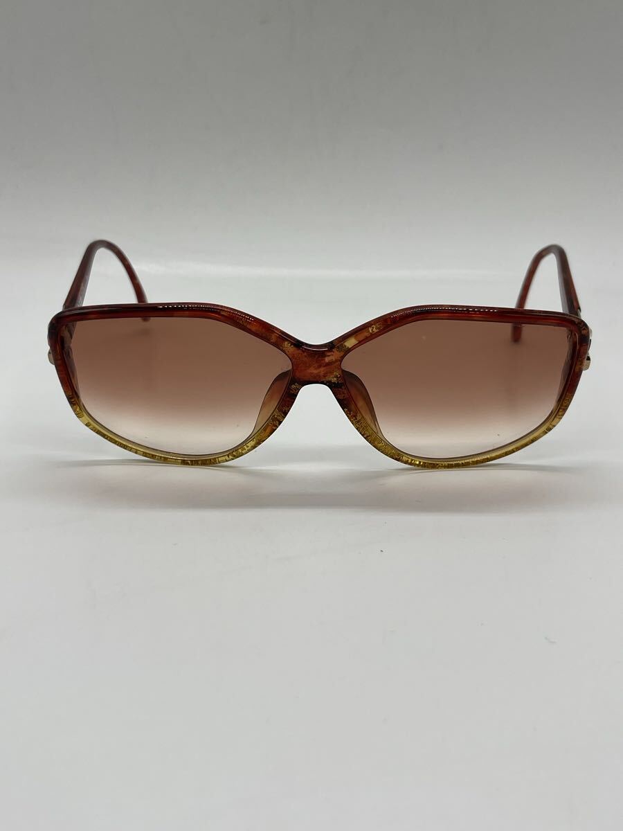 【1円スタート】Christian Dior サングラス ヴィンテージ ドイツ製 2498A CDロゴ べっ甲調 希少 ディオール