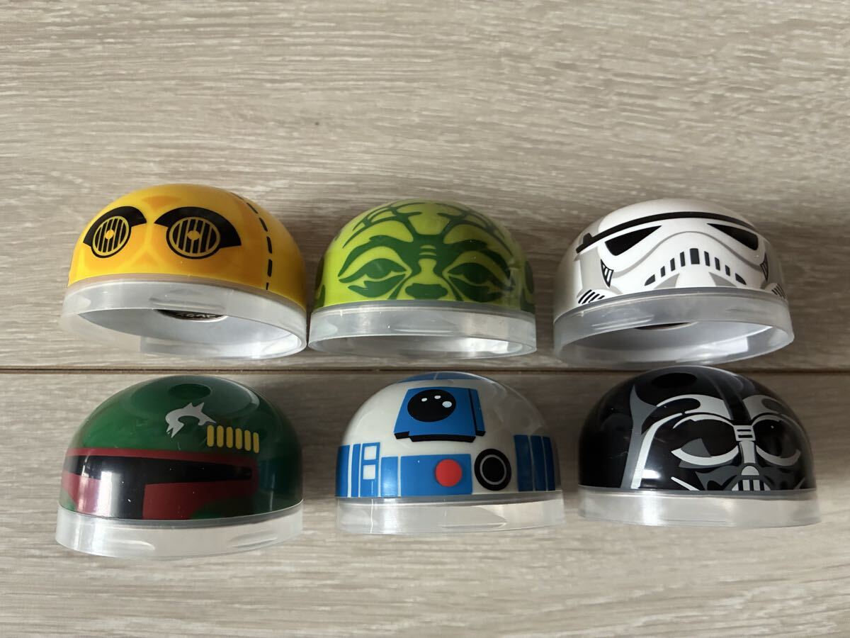 値下げ！美品！★ スターウォーズ　 STARWARS フェイスキャップ　全6種★ コンプセット FIRE