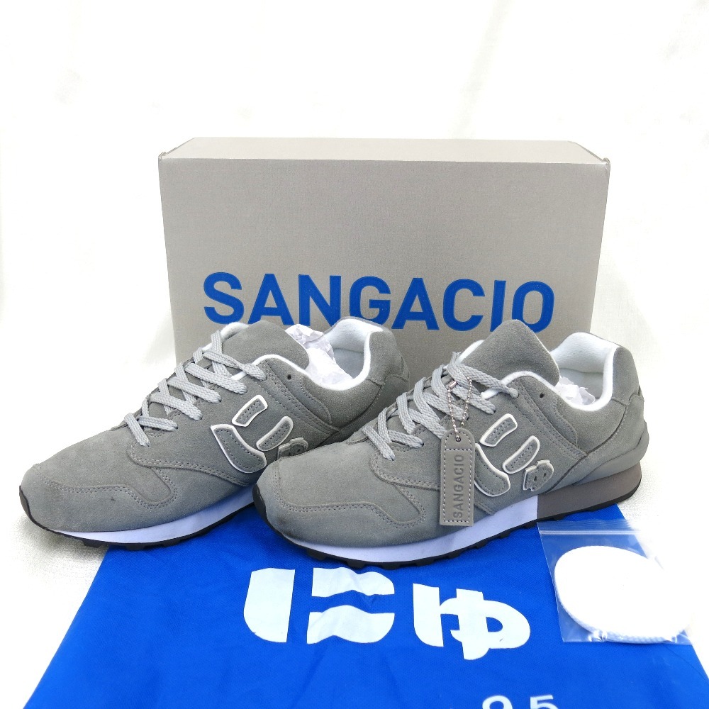 Hn483111 サンガッチョ　スニーカー　#グレー　サイズ：27.5ｃｍ　にゅ　未使用